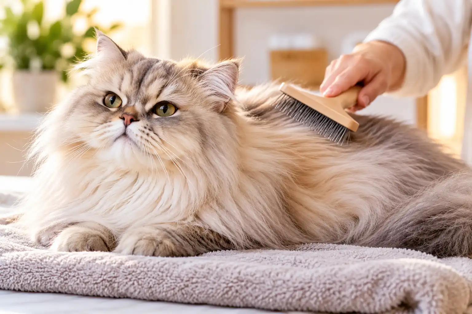 cat grooming in qatar